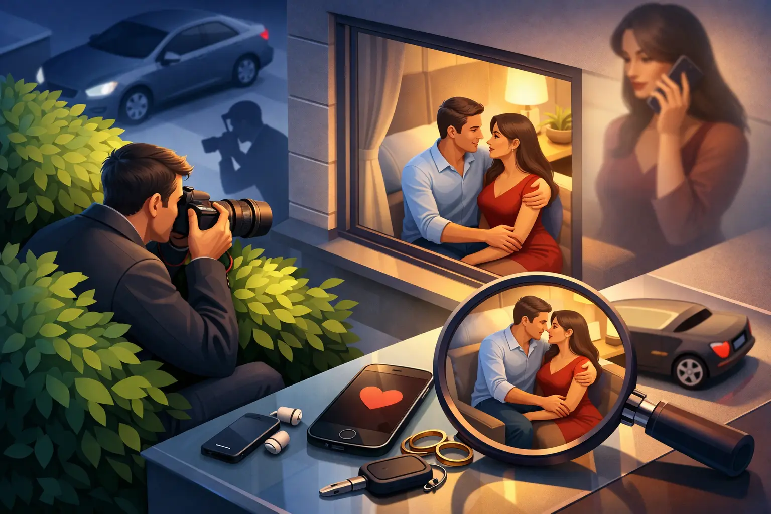 Έλεγχος συζυγικής απιστίας με διακριτικότητα