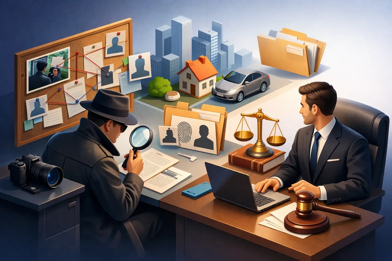 Ιδιωτικός ερευνητής για δικηγόρους