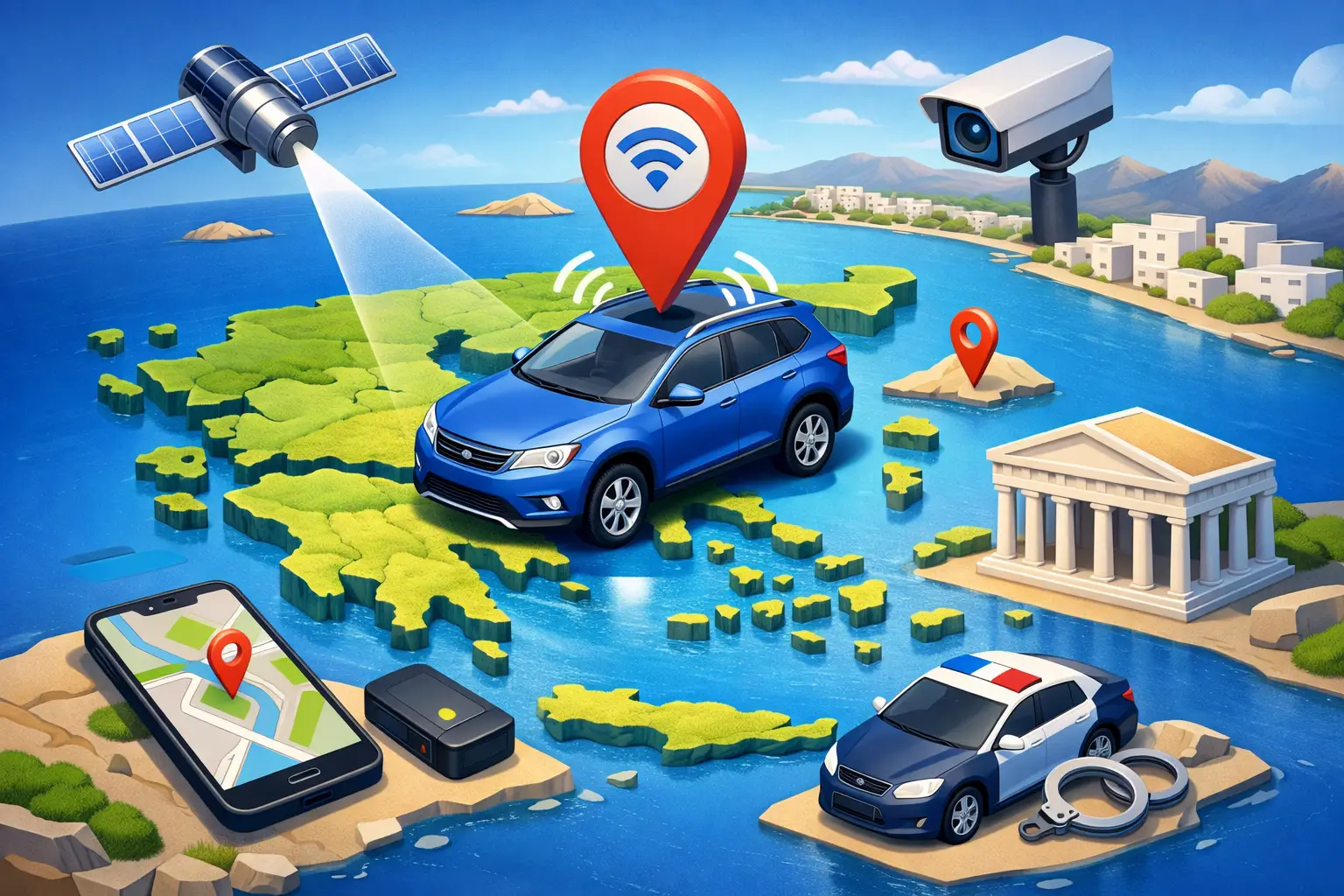 Παρακολούθηση οχήματος νόμιμα στην Ελλάδα