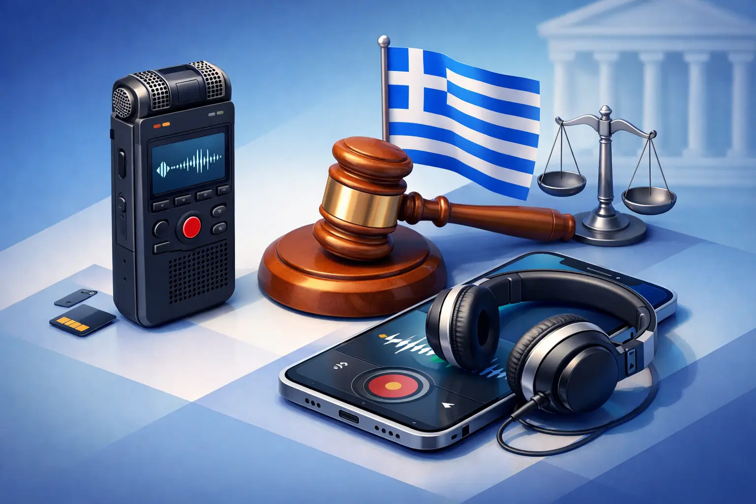 Είναι νόμιμη η ηχογράφηση; Τι ισχύει στην Ελλάδα